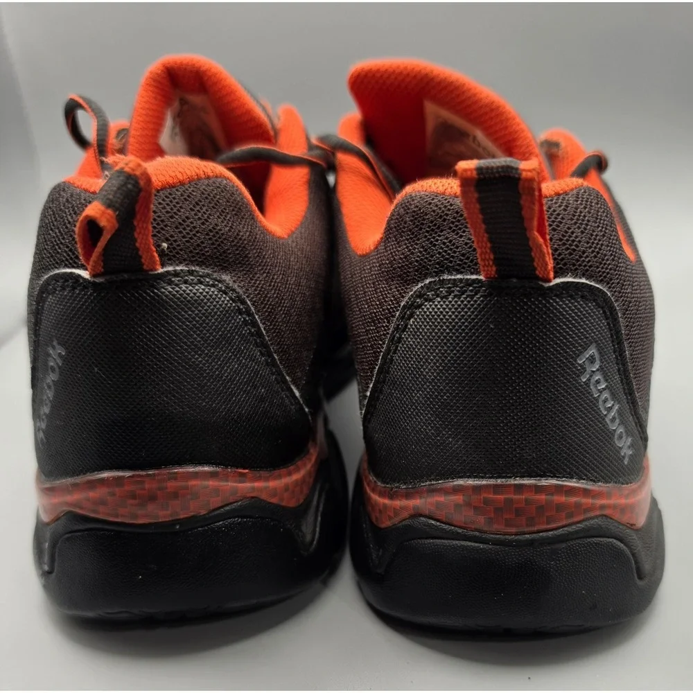 Reebok Work RB1061 Men's 9.5 M Safety Shoes SD10 Slip Resistant Black Red